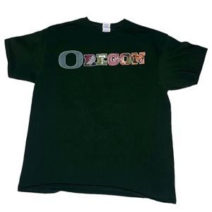 Green Oregon Sports T